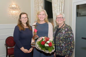 Verleihung der Roten Frau Kerstin Grade-Polischuk