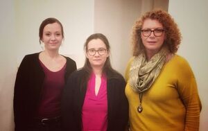 v.l.: Martina Tietjen, Sabrina Czak, Anja Schulze