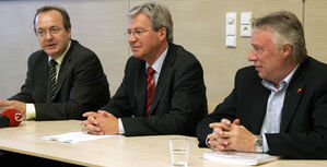 Ralf Nagel, Jens Böhrnsen und Siegfried Breuer (Foto: Ingo Wagner)